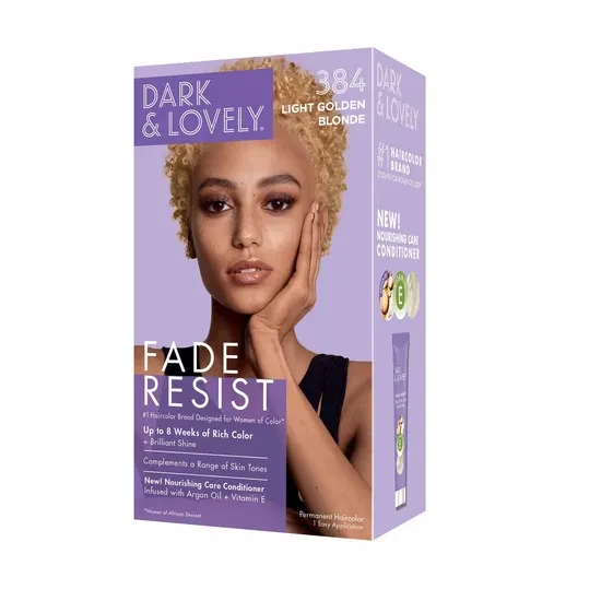 Dark and Lovely Fade Resist -Light Golden Blonde 384