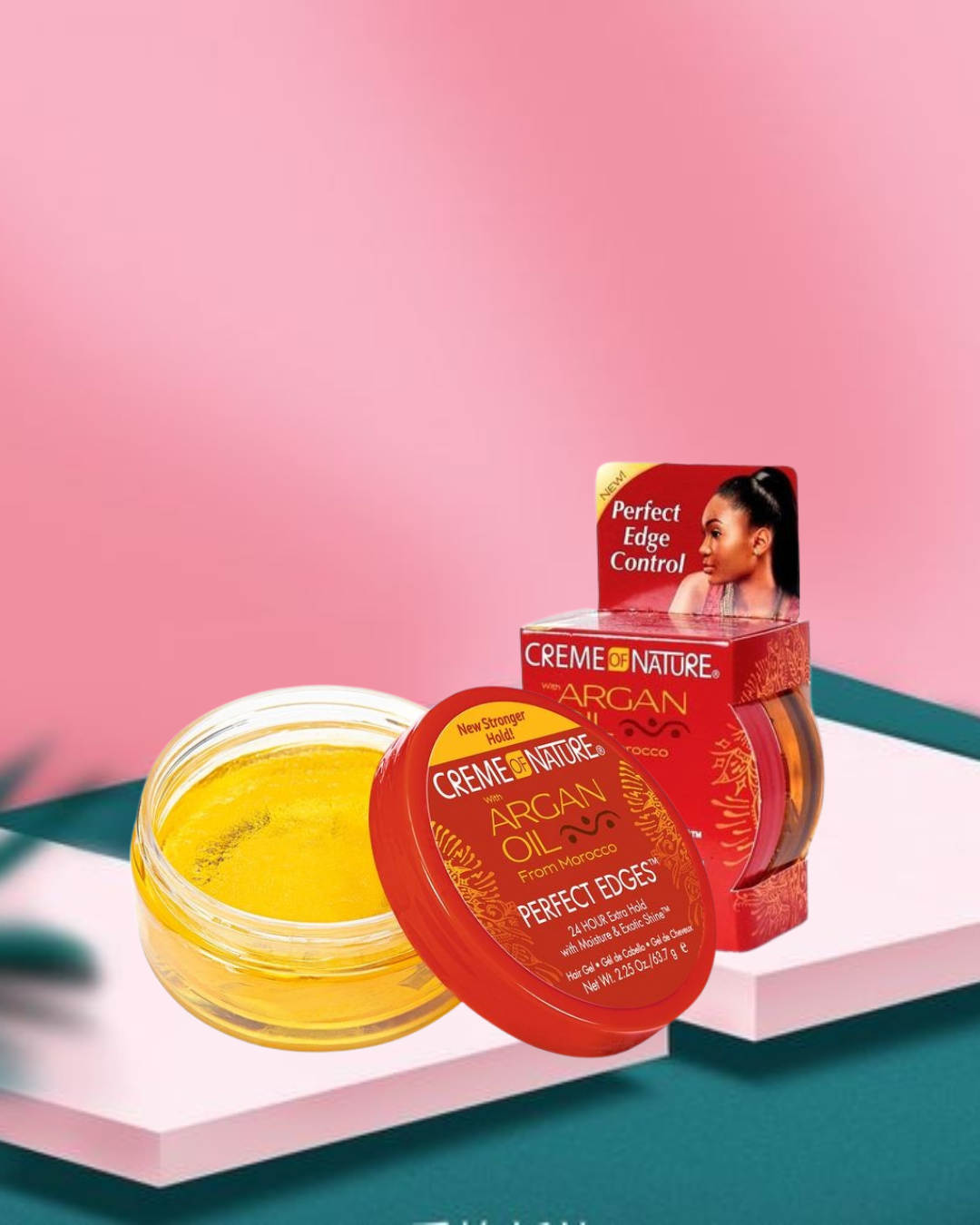 Creme Of Nature With Argan Oil From Morocco Perfect Edges Perfect Hold 2.25 Oz
